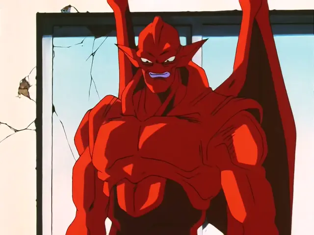 Suu Shinron abrasa a Goku en Dragon Ball GT