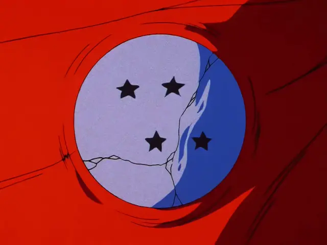 Suu Shinron abrasa a Goku en Dragon Ball GT