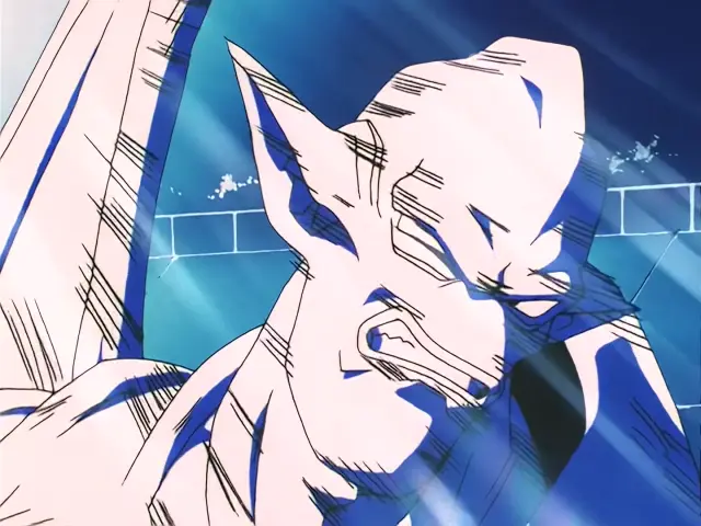 San Shinron secuestra a Pan inconsciente en Dragon Ball GT