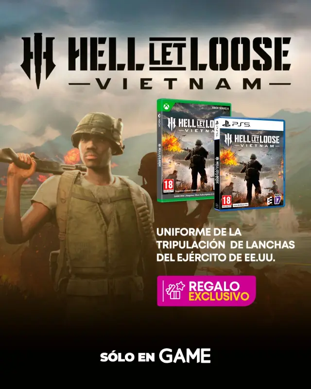 Hell Let Loose Vietnam con DLC exclusivo GAME