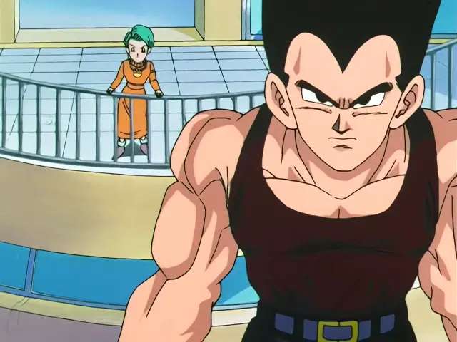 Vegeta recuerda su primera batalla contra Goku