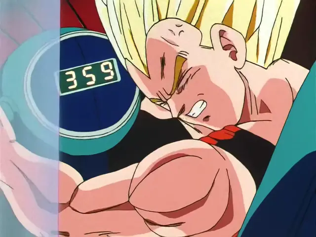 Vegeta recuerda su primera batalla contra Goku