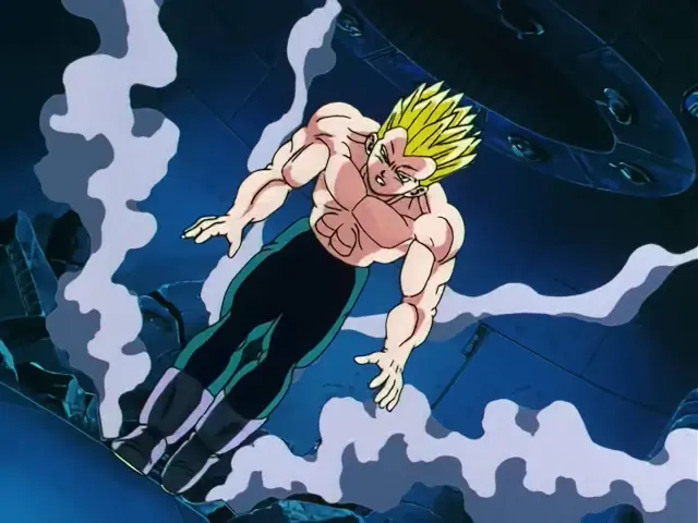 Vegeta recuerda su primera batalla contra Goku