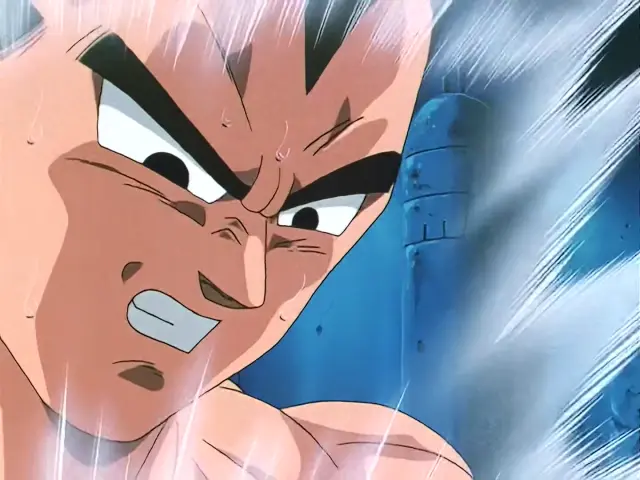 Vegeta recuerda su primera batalla contra Goku