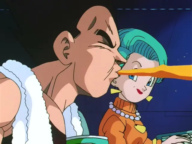 Bulma le desvela a Vegeta que puede convertirlo en un Super Saiyan 4
