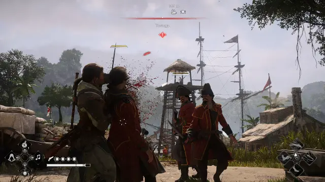 Luchando en AC Black Flag Resynced
