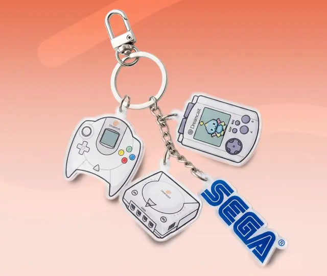 Llaveros oficiales de Dreamcast
