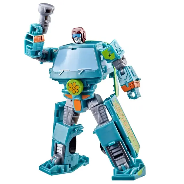 Figura Transformers y Scooby-Doo