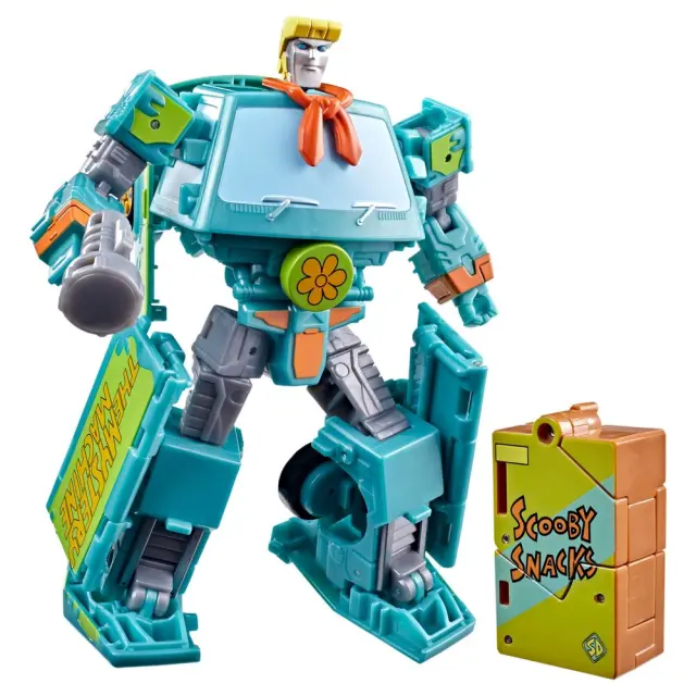 Figura Transformers y Scooby-Doo