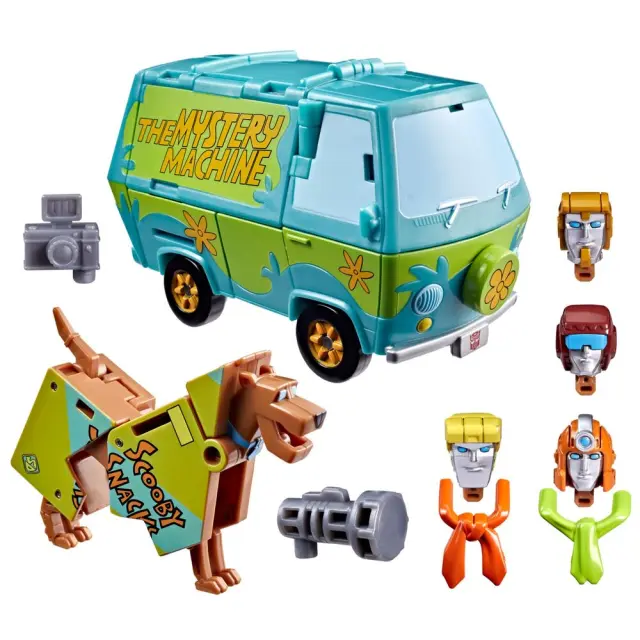 Figura Transformers y Scooby-Doo