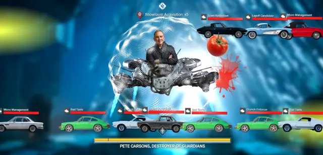 Vault of Cars, el juego que parodia a Pete Parsons