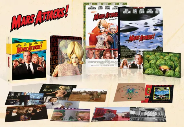 La edición coleccionista 4K de Mars Attack! de Tim Burton