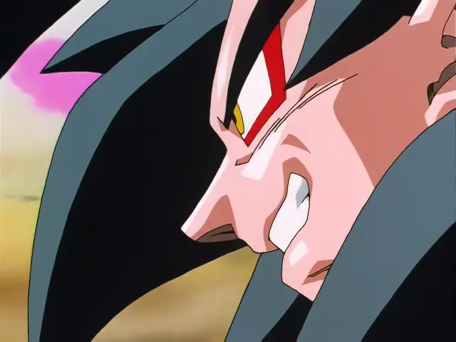 Goku lucha contra Suu Shinron y le perdona la vida