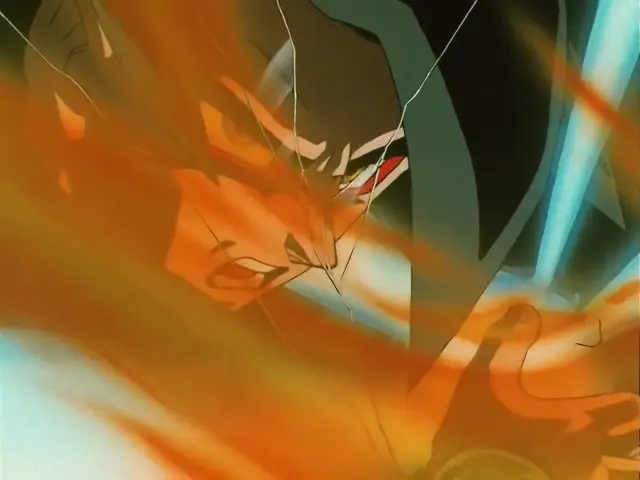 Goku lucha contra Suu Shinron y le perdona la vida