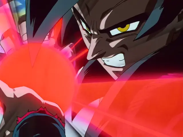 San Shinron congela el cuerpo de Goku en Dragon Ball GT