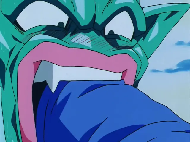 San Shinron congela el cuerpo de Goku en Dragon Ball GT