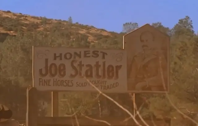 Regreso al futuro III - Venta de caballos de Joe Statler