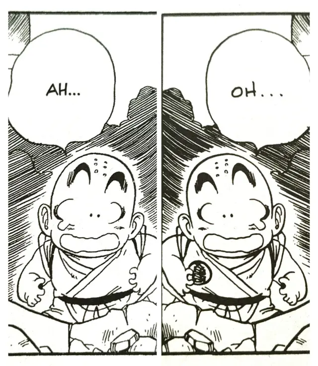 El error de Akira Toriyama con Krilín en el manga de Dragon Ball