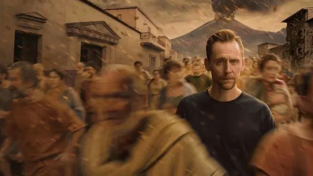 Pompeya antes del desastre, con Tom Hiddleston