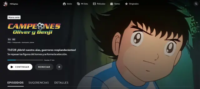 Campeones: Oliver y Benji en Disney Plus España