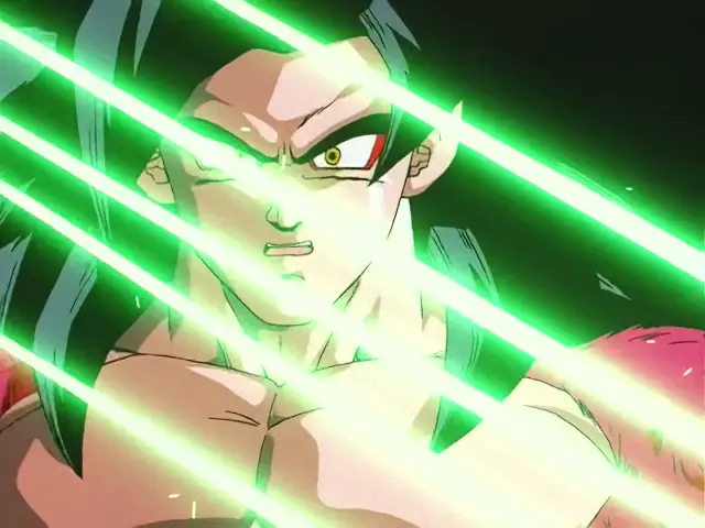 Goku se queda ciego y destroza a San Shinron con el puño del dragón