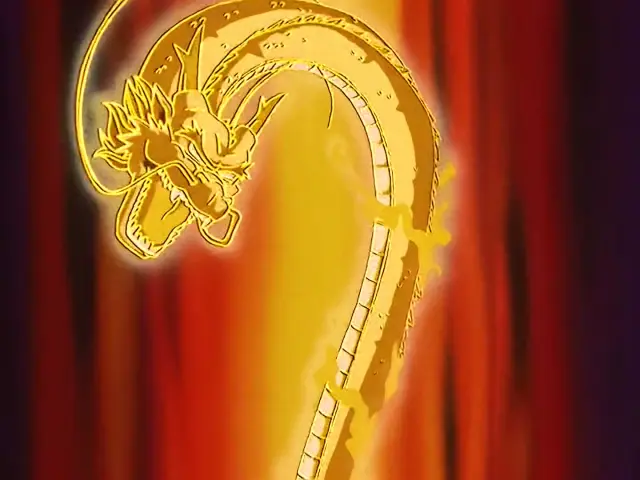 Goku se queda ciego y destroza a San Shinron con el puño del dragón