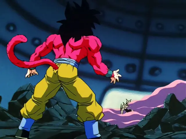 Ih Shinron destroza a Goku Super Saiyan 4 y desata el terror de Pan