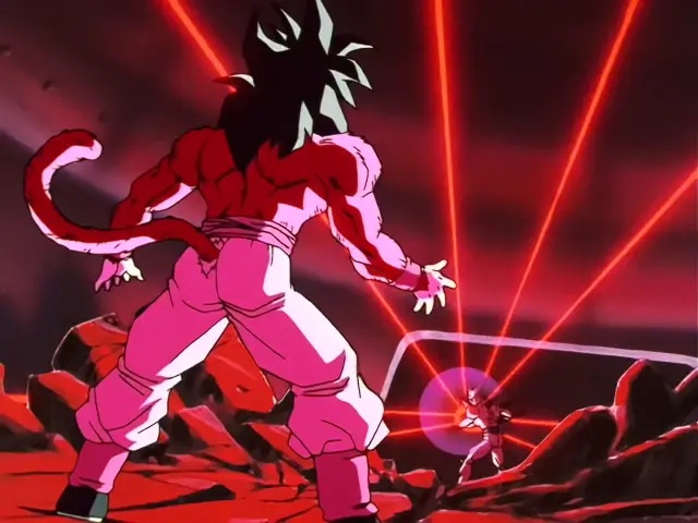 Ih Shinron destroza a Goku Super Saiyan 4 y desata el terror de Pan