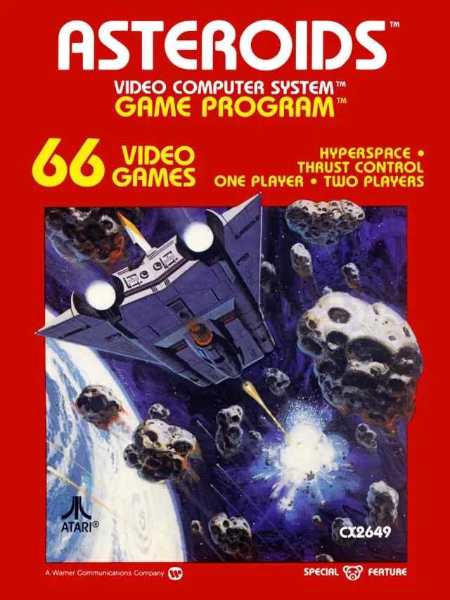 Portada de Asteroids