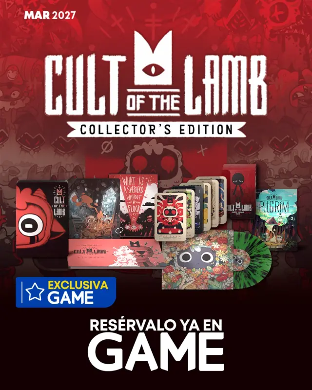 Cult of the Lamb Collector's Edition en exclusiva de GAME