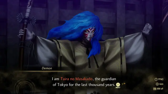 Masakado en Shin Megami Tensei V