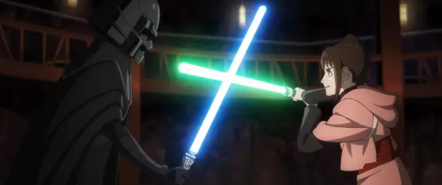 Star Wars Visións presenta: La jedi número 9