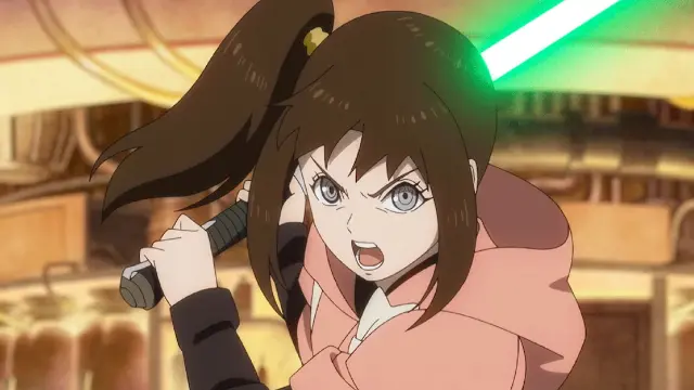 Star Wars Visións presenta La jedi número 9