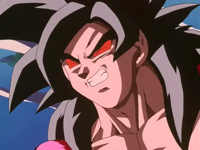 Ih Shinron sobrevive al Puño del Dragón de Goku Super Saiyan 4