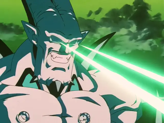 Ih Shinron sobrevive al Puño del Dragón de Goku Super Saiyan 4