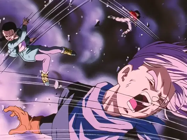 Goku se intenta inmolar contra Ih Shinron