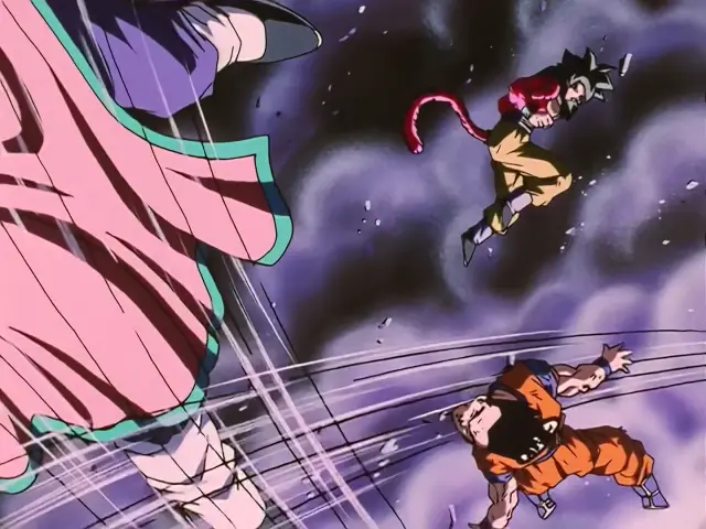 Goku se intenta inmolar contra Ih Shinron