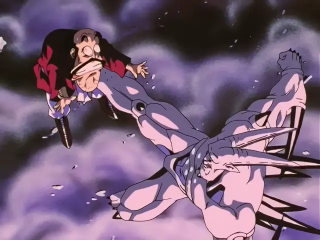 Goku se intenta inmolar contra Ih Shinron