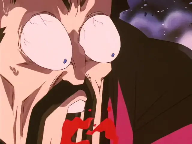 Goku se intenta inmolar contra Ih Shinron