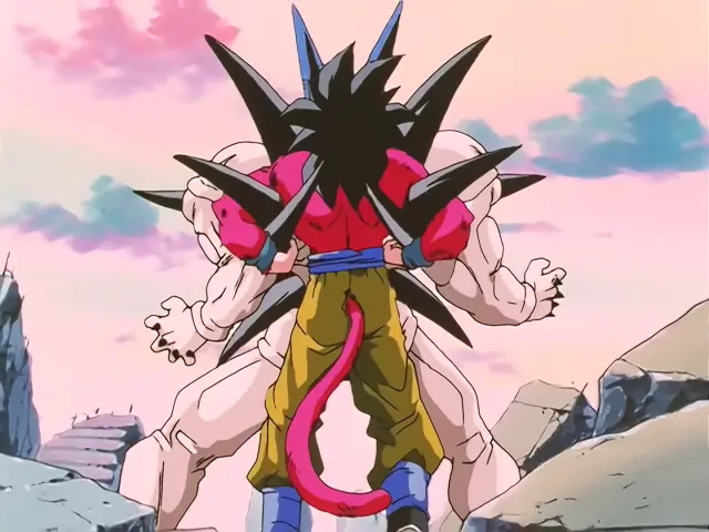 Goku se intenta inmolar contra Ih Shinron