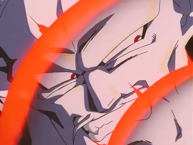Goku se intenta inmolar contra Ih Shinron