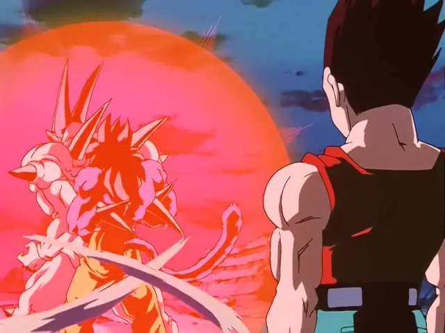 Goku se intenta inmolar contra Ih Shinron