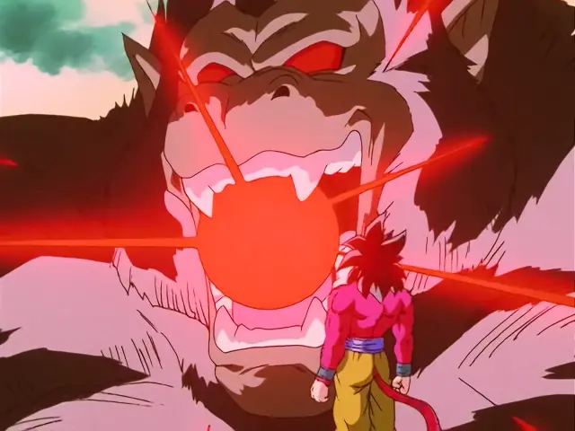 Vegeta se transforma en Super Saiyan 4 por primera vez