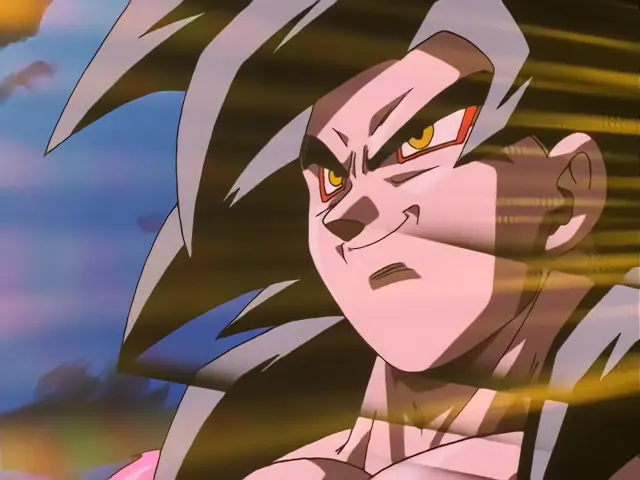 Vegeta se transforma en Super Saiyan 4 por primera vez