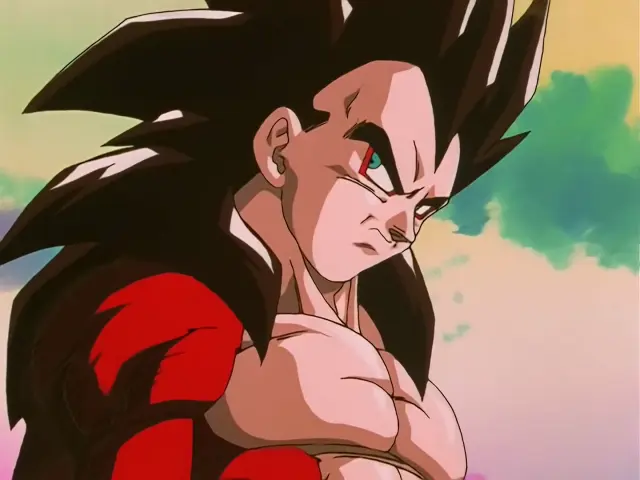 Vegeta se transforma en Super Saiyan 4 por primera vez