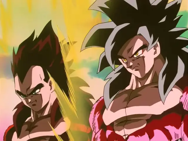 Vegeta se transforma en Super Saiyan 4 por primera vez