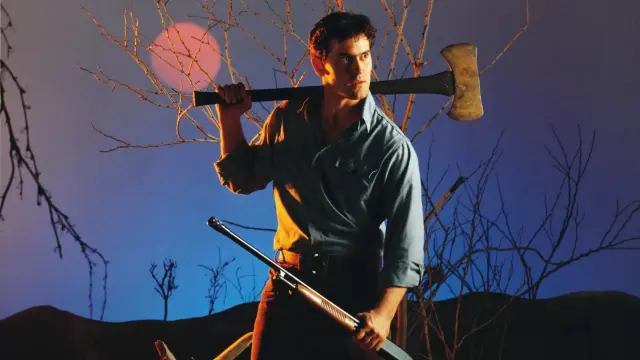 Bruce Campbell en Posesión infernal (1981)