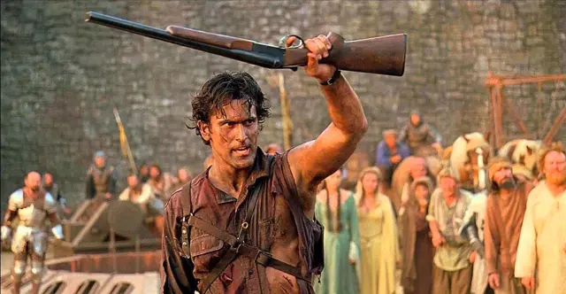 Bruce Campbell en El ejército de las tinieblas (1992)