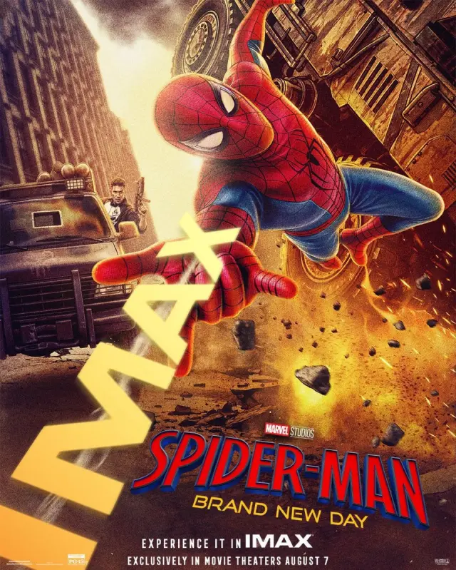 Póster IMAX de Spider-Man: Brand New Day