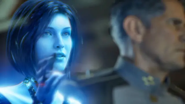 Aspecto restaurado de Cortana en Halo: Campaign Evolved